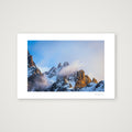 Morning Sunlight on the Chamonix Aiguiles — 45×30cm Print only