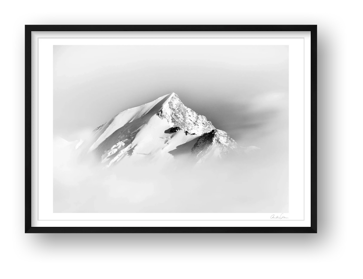 The Aiguille de Bionassay: Above the Cloud — framed