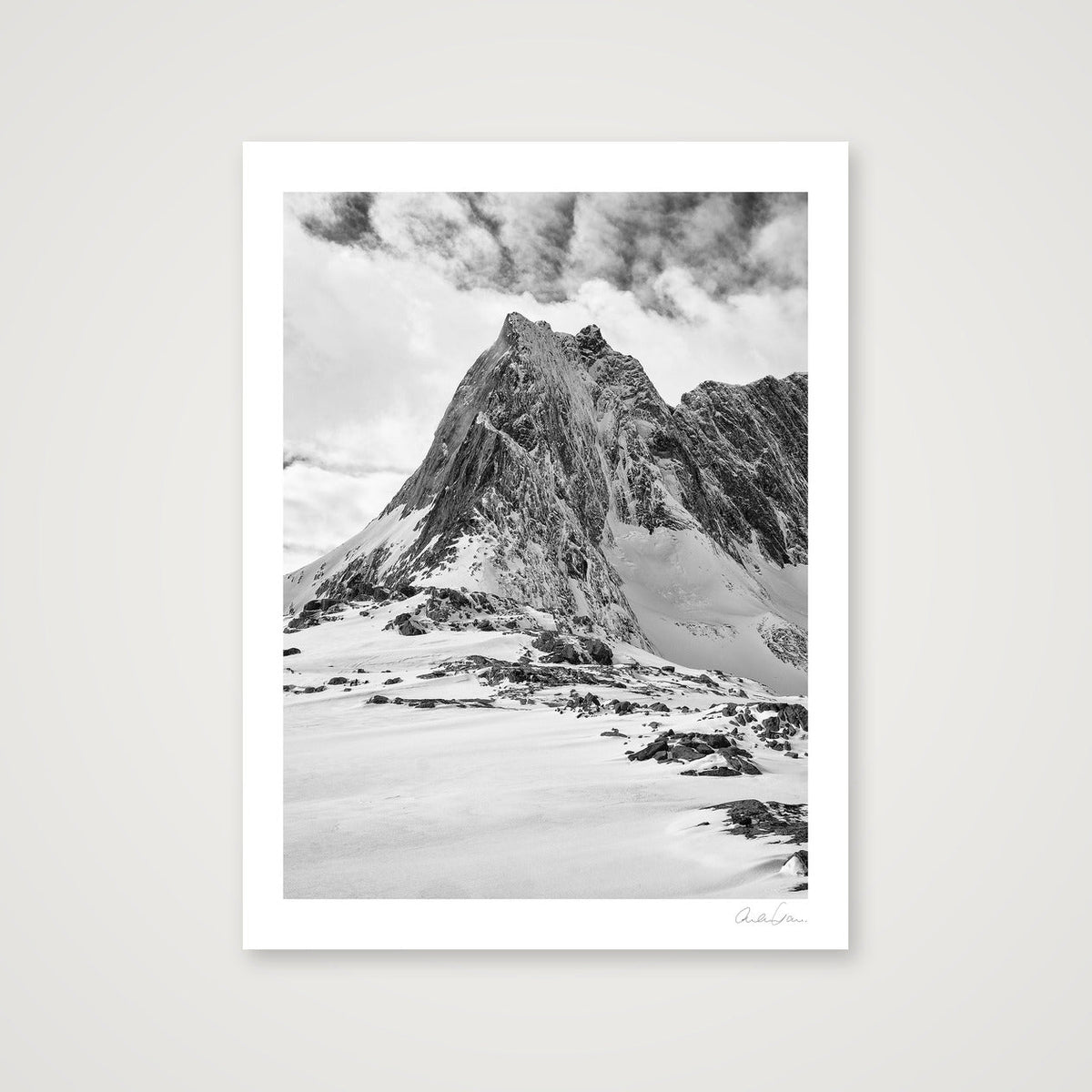 Mountain Summit, Senna Norway — 60×80cm Print only