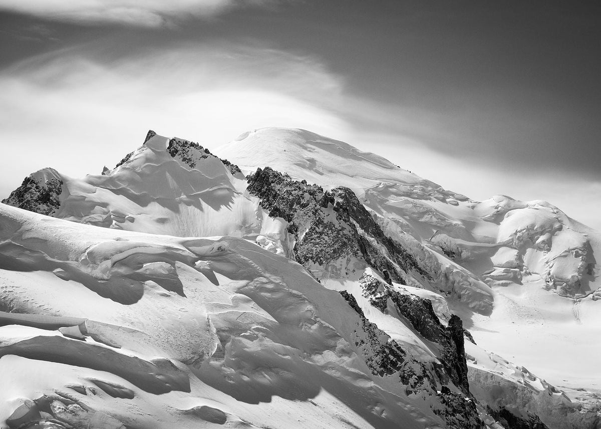Mont Blanc from Aiguille du Midi, Chamonix Mont Blanc