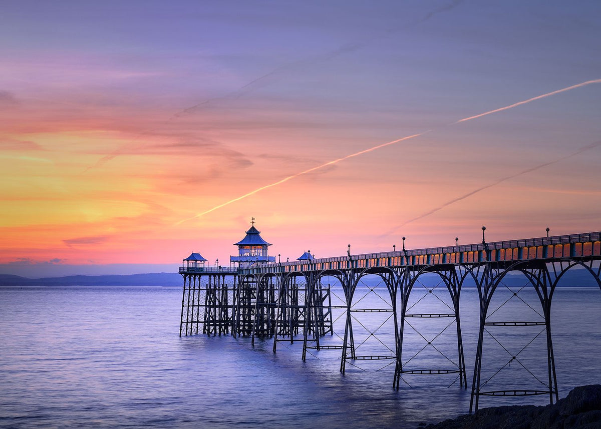Clevedon Pier Sunset