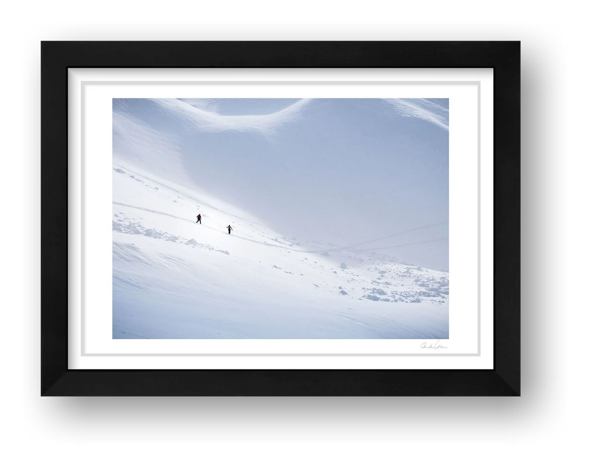 Ski Touring in the Wilderness: The Journey — framed