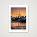 Sunset at S.S. Great Britain, Bristol Docks  — A4 (21×30cm) Print only