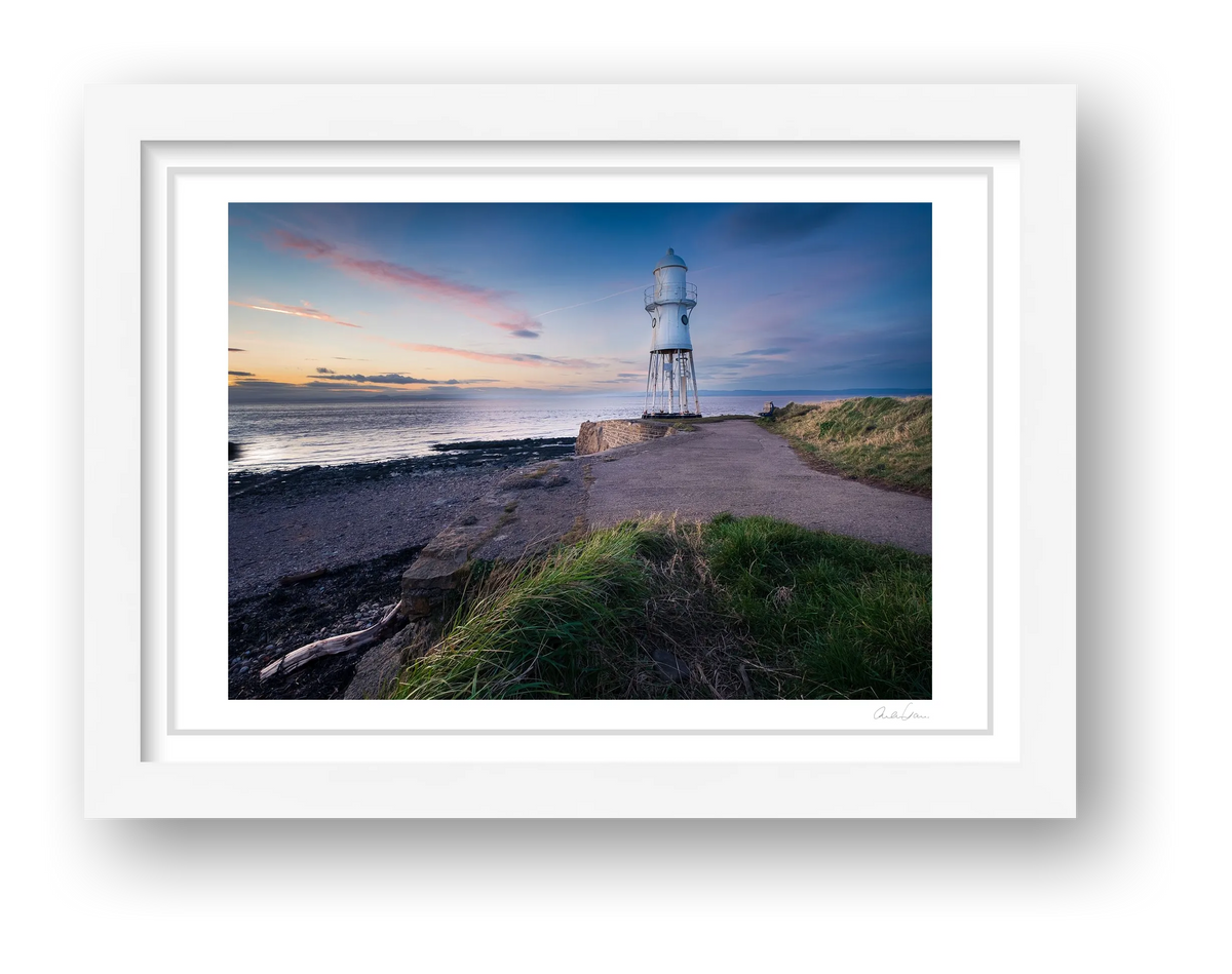 Black Nore Lighthouse, Portishead — framed
