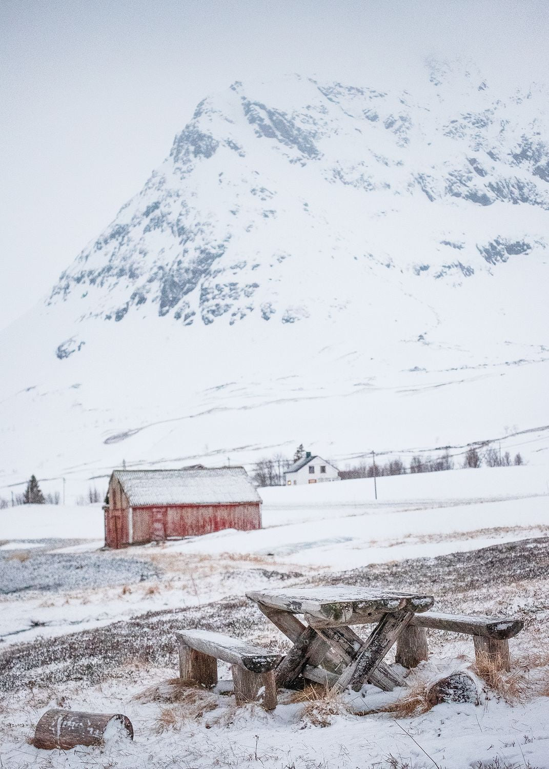 Frozen Landscape, Kvaløya, Norway