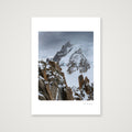 Where's the Piste, Mont Blanc Massif — A4 (21×30cm) Print only