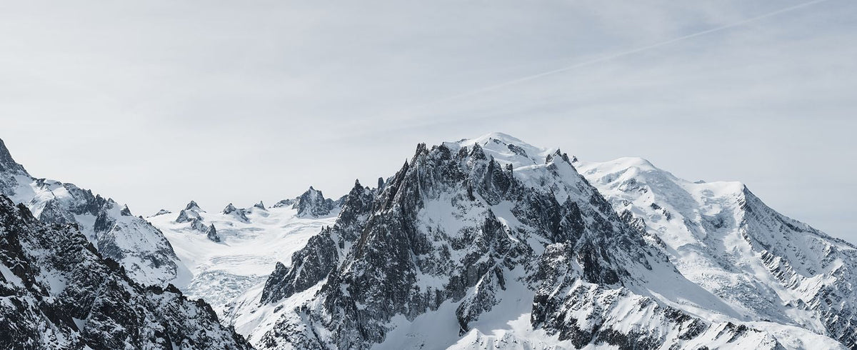 Mont Blanc Massif Panorama, Chamonix