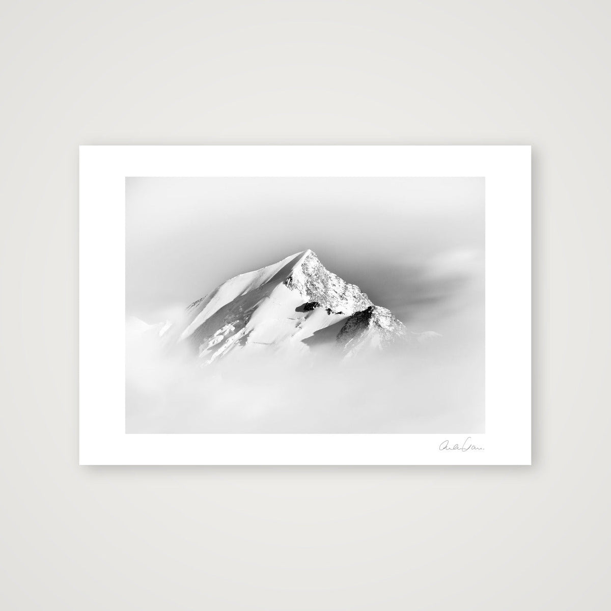 The Aiguille de Bionassay: Above the Cloud — A3 (42×30cm) Print only