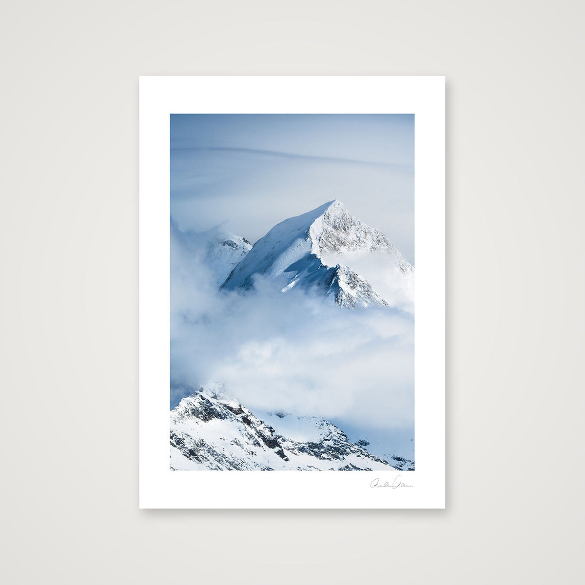 Aiguille de Bionnassay, Chamonix — A4 (21×30cm) Print only