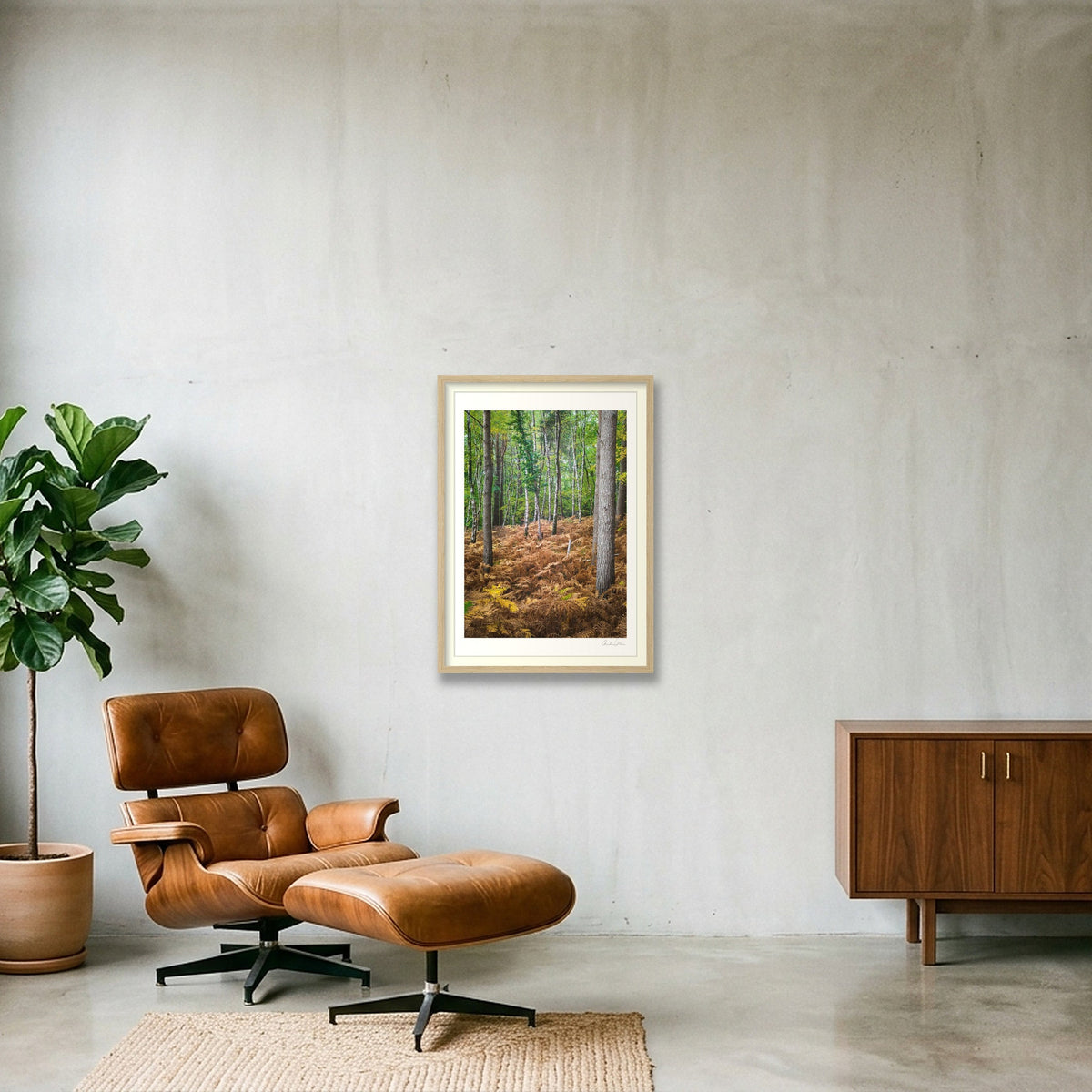 Standing Tall — 42×59cm Oak Frame