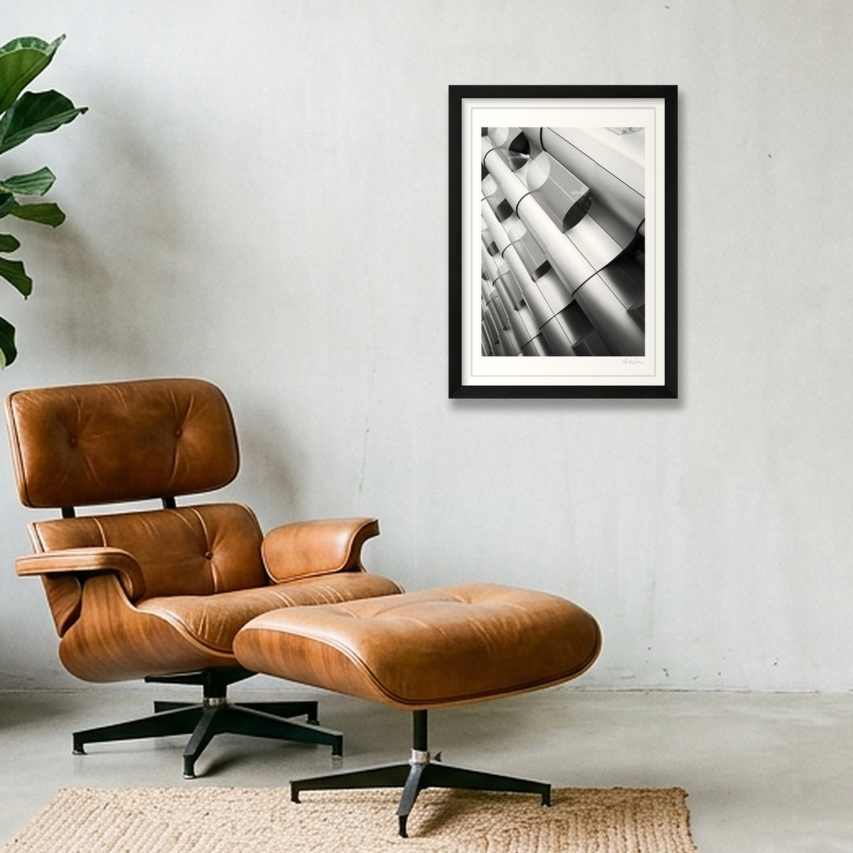 Life Science Building, University of Bristol — A3 (30×42cm) Black Frame