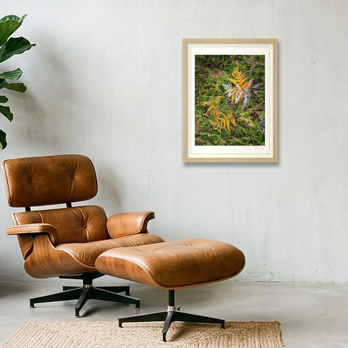 Autumn Fall — 30×40cm Oak Frame