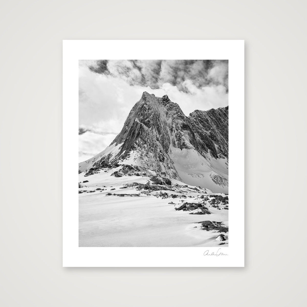 Mountain Summit, Senna Norway — 40×50cm Print only