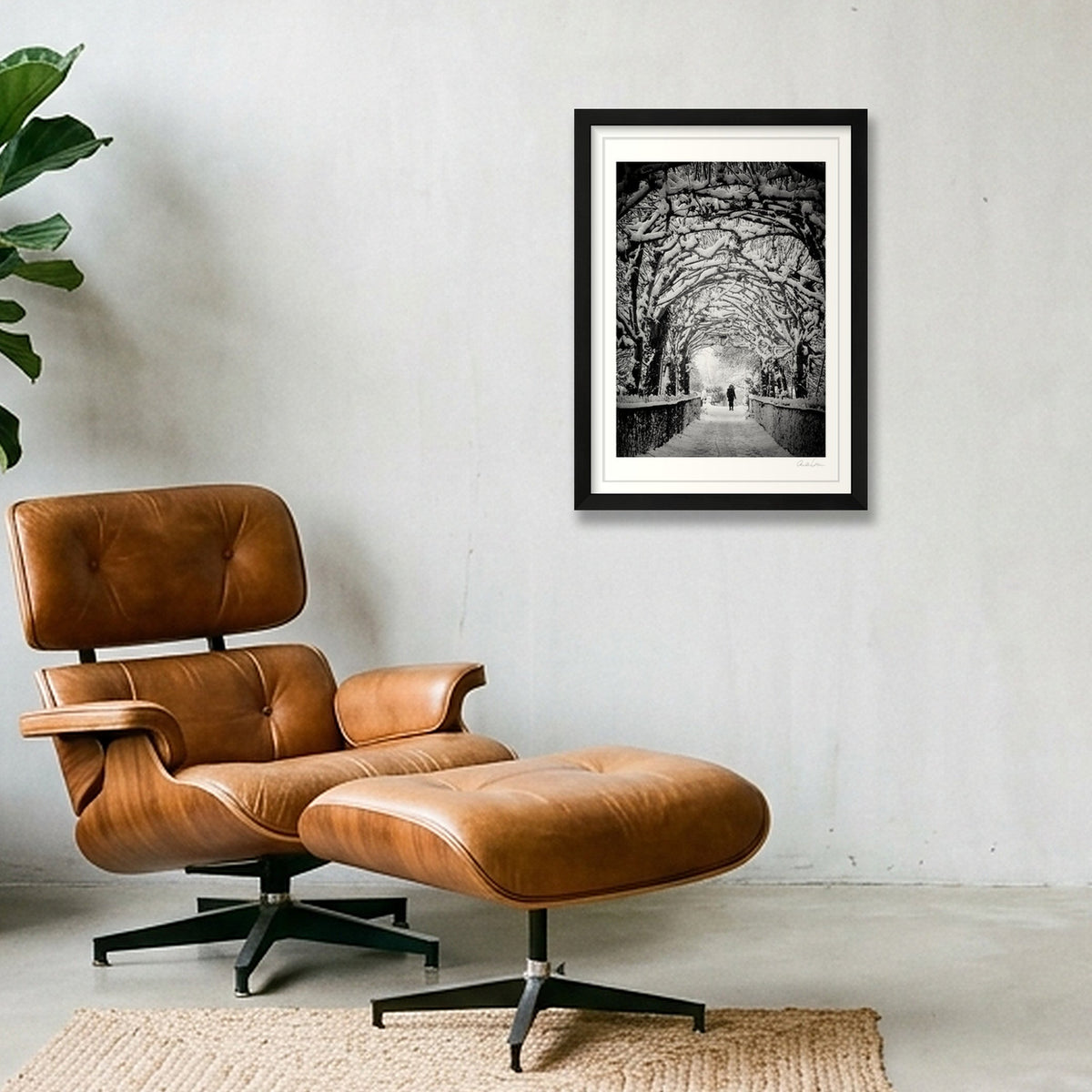 Birdcagewalk, Clifton, Bristol — A3 (30×42cm) Black Frame
