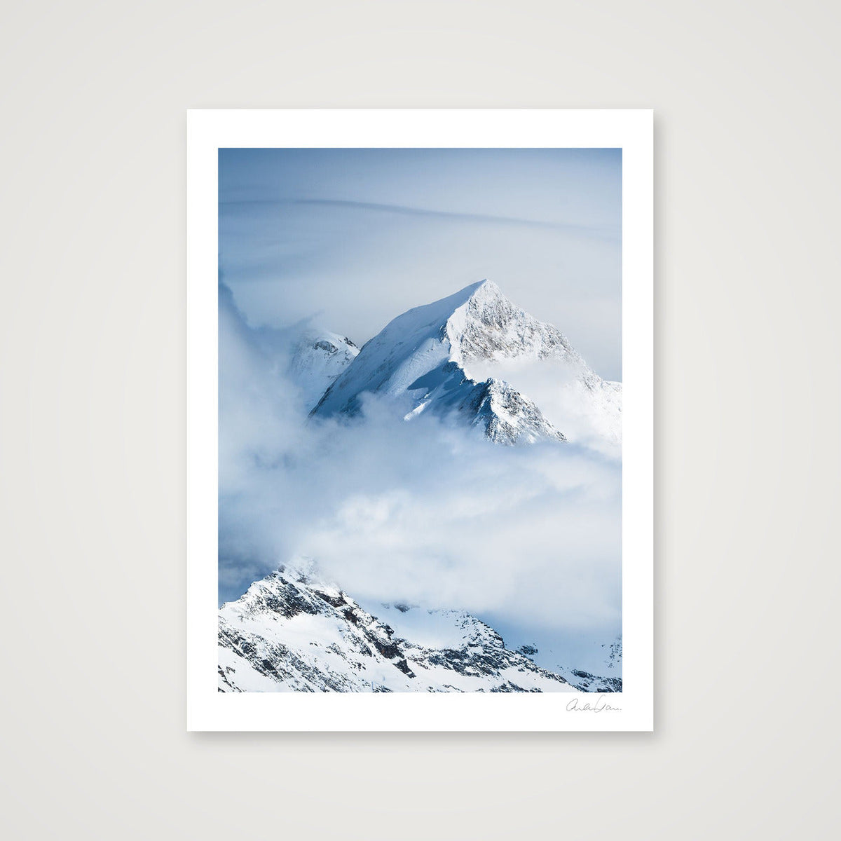 Aiguille de Bionnassay, Chamonix — 60×80cm Print only