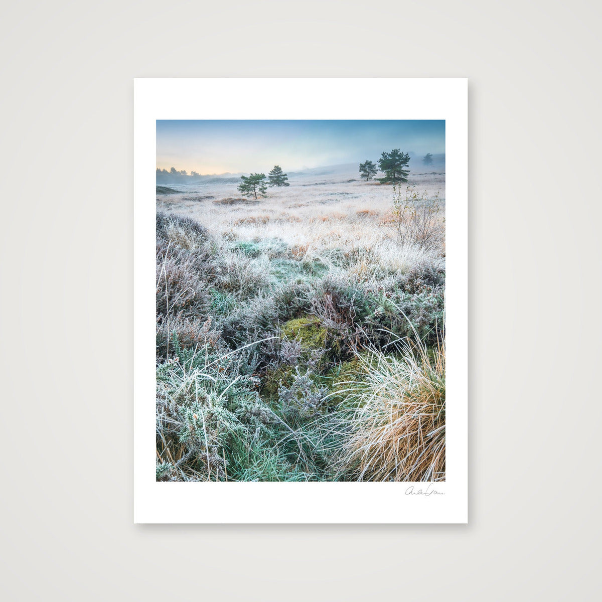 Sub Zero at Dawn, Priddy, Mendips — 60×80cm Print only
