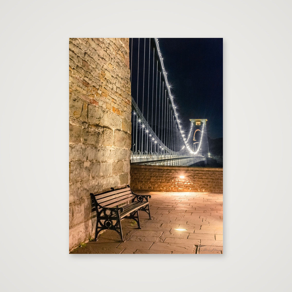 Clifton Suspension Bridge, Bristol : Broken Promise — 42×59cm Print only