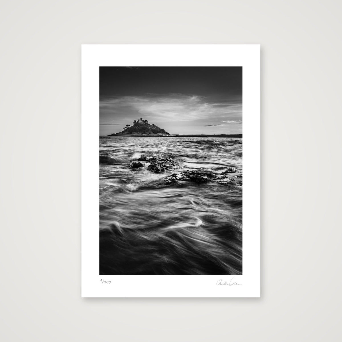 St. Michael's Mount, Mounts Bay — A4 (21×30cm) Print only