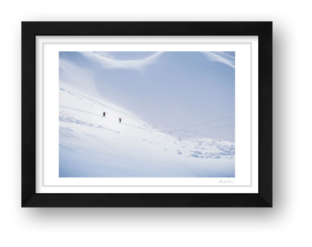 Take a Walk on the Wild Side, Mont Blanc Massif — framed