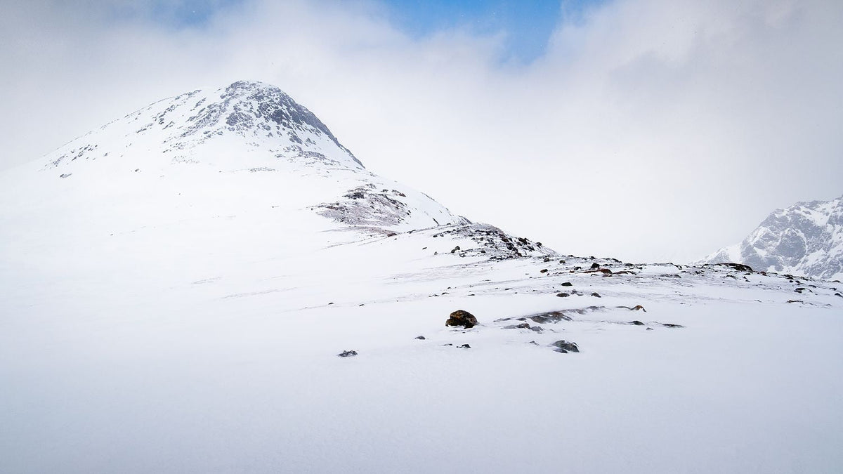 Unknown peak, Kvaløya Norway; Breadcrumbs