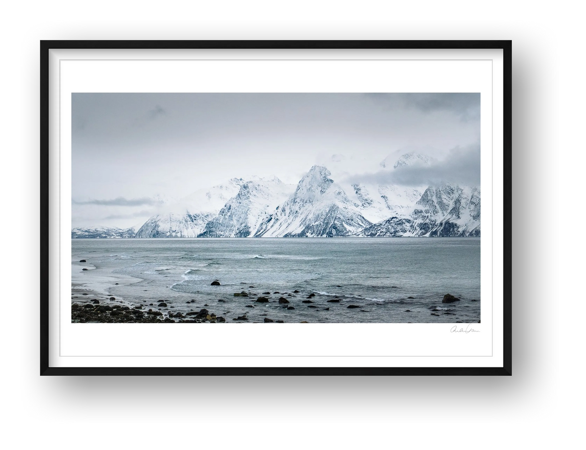 Across the Fjord, Norway — framed