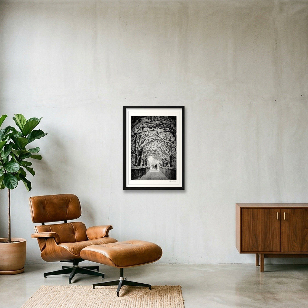 Birdcagewalk, Clifton, Bristol — 42×59cm Black Frame