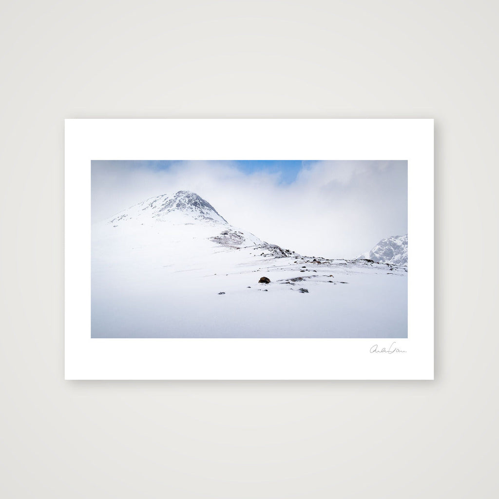 Breadcrumbs lead to the summit — A4 (30×21cm) Print only