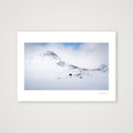 Breadcrumbs lead to the summit — A4 (30×21cm) Print only