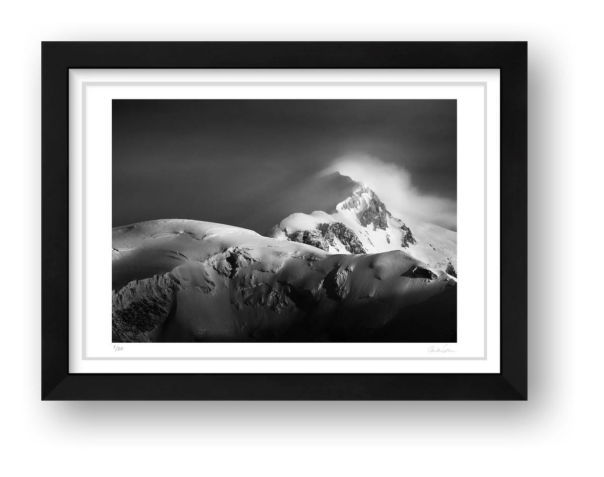 Mont Blanc Summit Ridge — framed