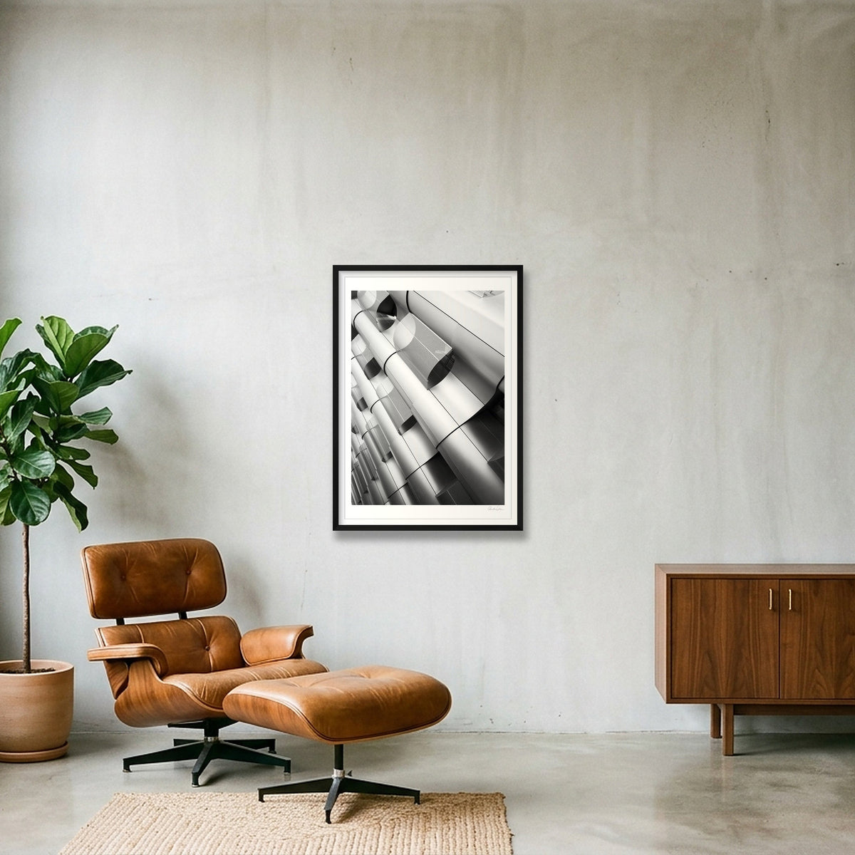 Life Science Building, University of Bristol — 59×84cm Black Frame