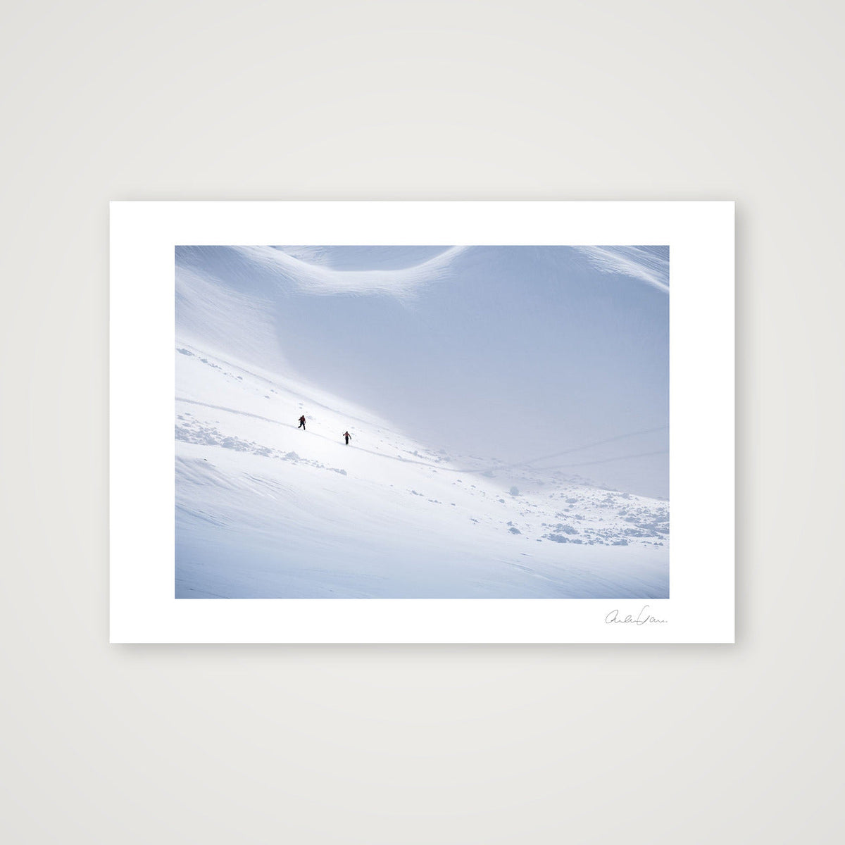 Ski Touring in the Wilderness: The Journey — A4 (30×21cm) Print only