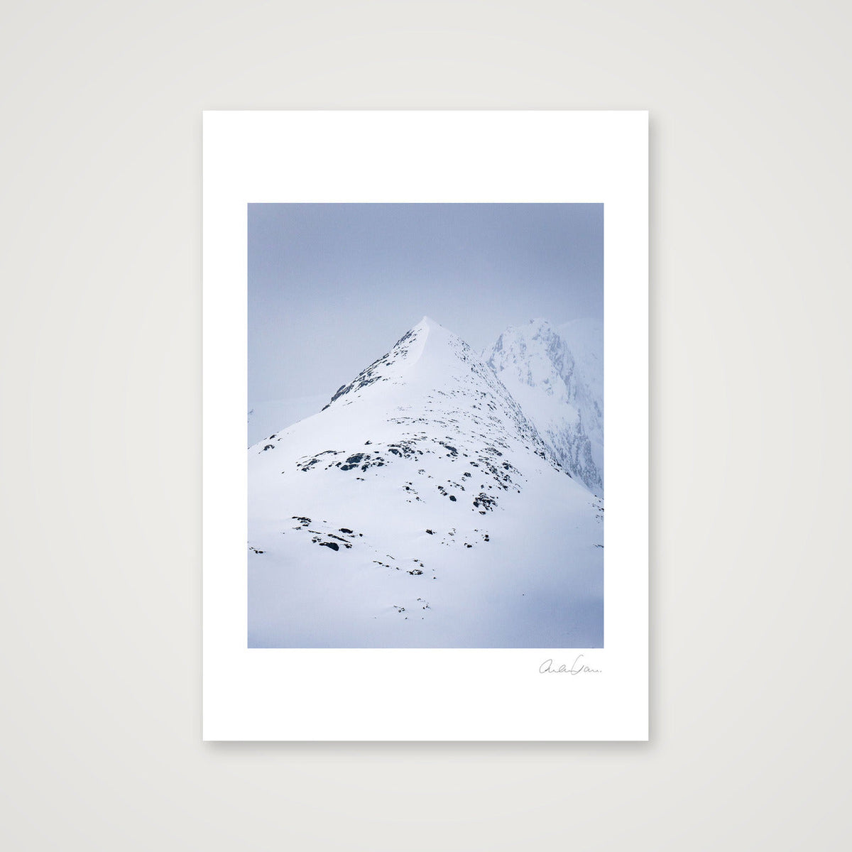 Double Peak, Norway — A4 (21×30cm) Print only
